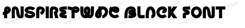 InspireTWDC Black font字体转换